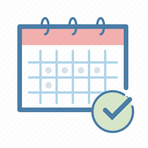 Calendar, done, schedule, success icon - Download on Iconfinder
