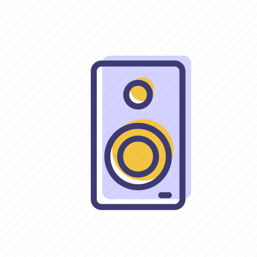 Audio, internet, music, online, sound, speaker, web icon - Download on Iconfinder