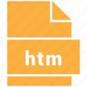 htm, website file format