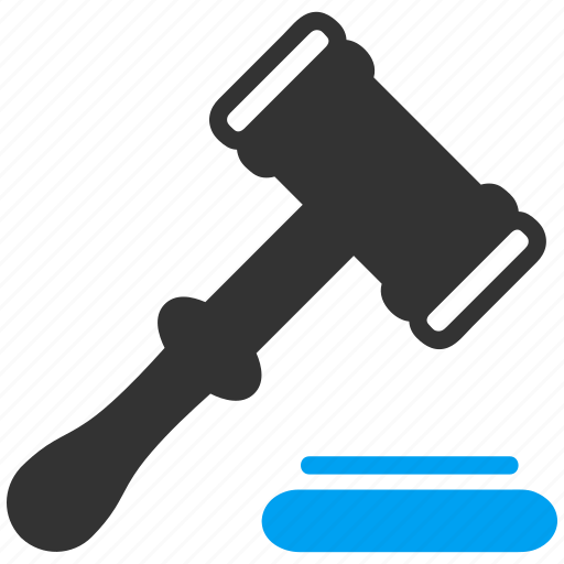 Auction, hammer, law, lawyer, legal, judge icon - Download on Iconfinder