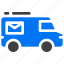 delivery, shipping, logistics, post car, truck, postman, transport 