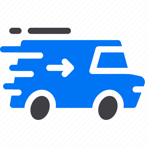Delivery, shipping, logistics, fast delivery, express, truck, transport icon - Download on Iconfinder