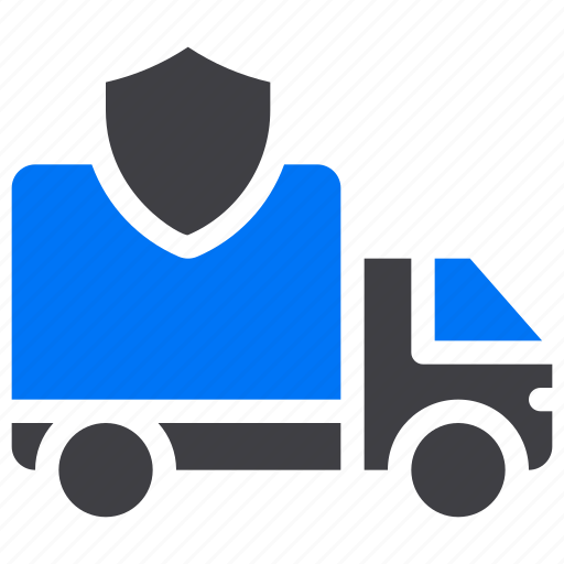 Delivery, shipping, logistics, protection delivery, truck, transport, insurance icon - Download on Iconfinder