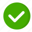 approved, check, checkbox, confirm, green, success, tick 