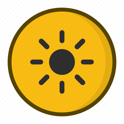Bright, brightness, light, nature, sun, weather icon - Download on Iconfinder