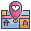gps, location, love, map, married, valentines, wedding 