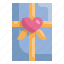 box, gift, heart, love, married, valentines, wedding