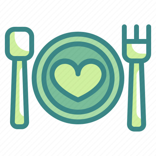Dinner, food, heart, love, married, valentines, wedding icon - Download on Iconfinder