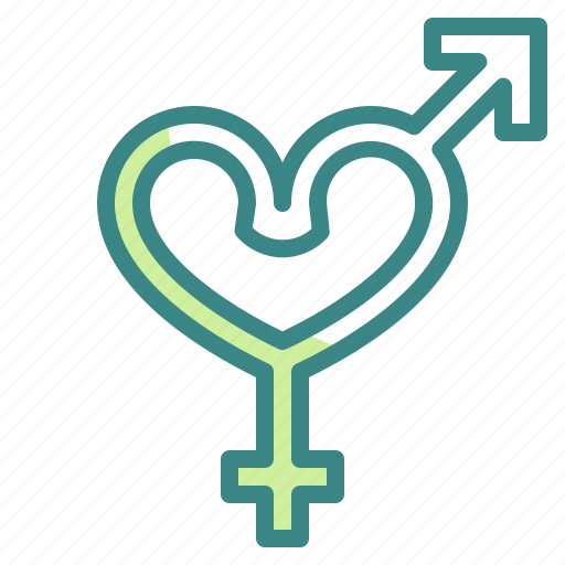 Gender, heart, love, married, sign, valentines, wedding icon - Download on Iconfinder