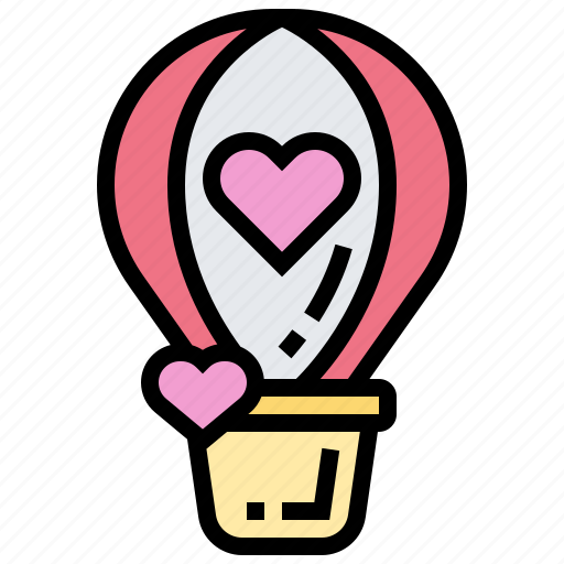 Air, anniversary, balloon, celebrate, love icon - Download on Iconfinder