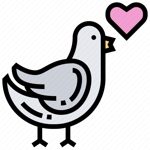 Animal, bird, love, peace, wedding icon - Download on Iconfinder