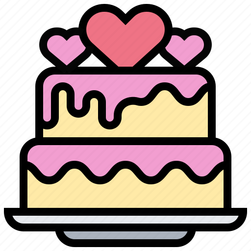 Bakery, cake, food, married, wedding icon - Download on Iconfinder