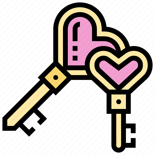 Access, key, love, unlock, wedding icon - Download on Iconfinder