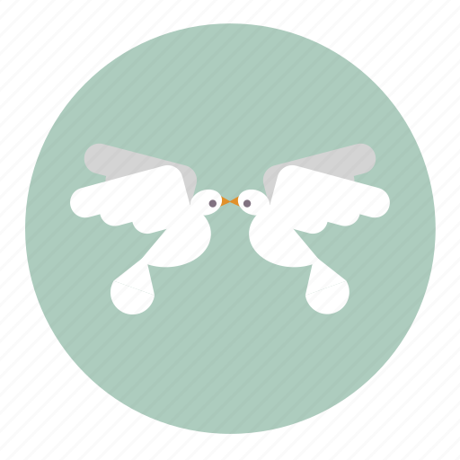 Bird, dove, happiness, love, peace, wedding, white icon - Download on Iconfinder