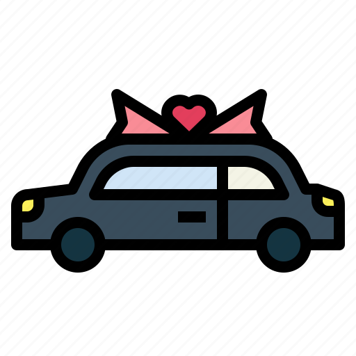 Car, limousine, vehicle, wedding icon - Download on Iconfinder