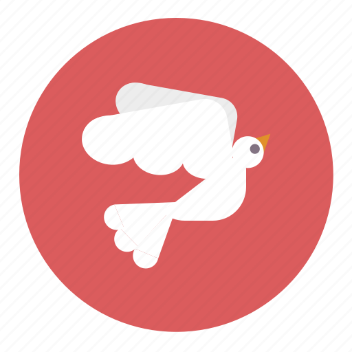 Bird, dove, love, peace, romantic, wedding, white icon - Download on Iconfinder