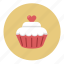 cake, cupcake, heart, love, muffin, sweet, wedding 