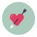 arrow, cupid, heart, love, romantic, valentine, wedding