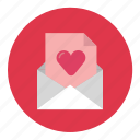 envelope, heart, invitation, letter, love, postcard, wedding