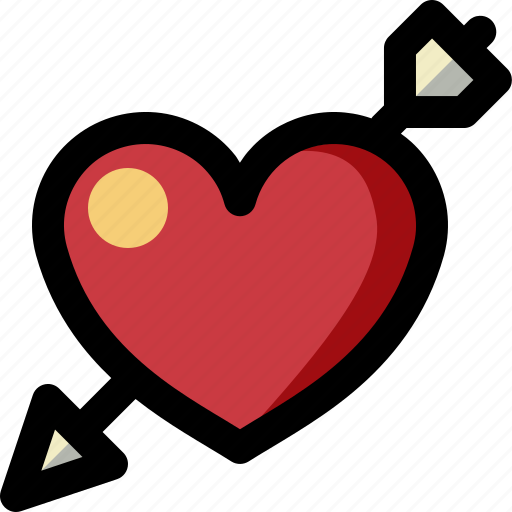 Attack, heart, love, marriage, romance, valentine, wedding icon - Download on Iconfinder