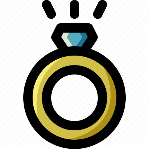 Diamond, jewelry, love, marriage, ring, valentine, wedding icon - Download on Iconfinder