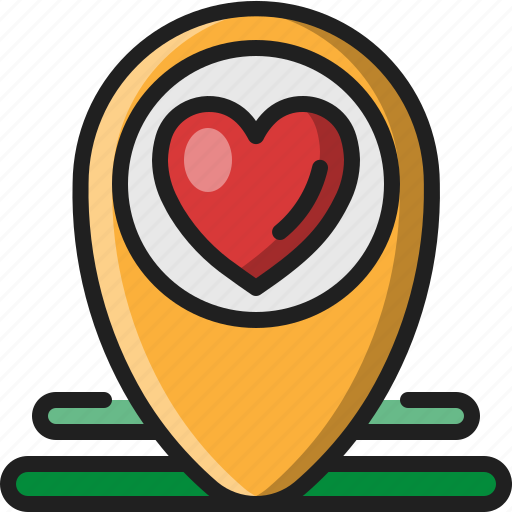 Map, location, pin, wedding, event, place icon - Download on Iconfinder