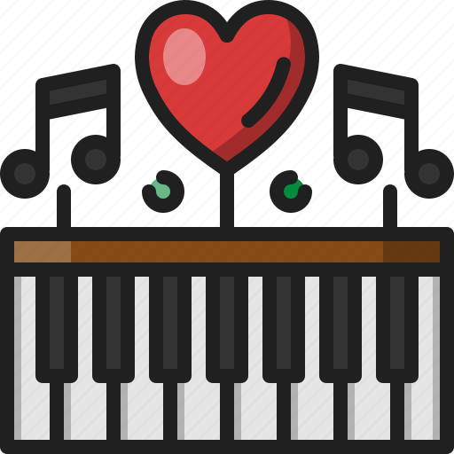 Pianolovesongmusicinstrumentelectoneentertainment icon - Download on Iconfinder