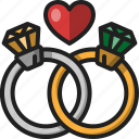 ring, diamond, couple, wedding, mariage, love, engaged