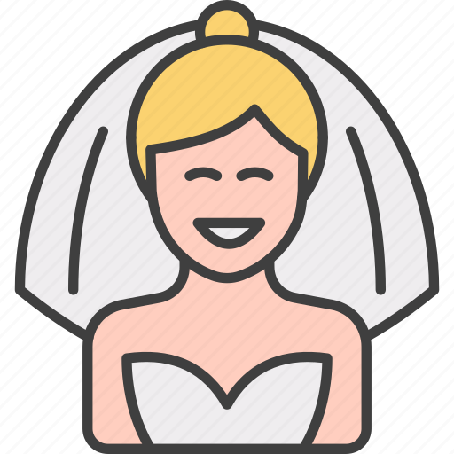 Bride, wedding, marriage, woman, person icon - Download on Iconfinder