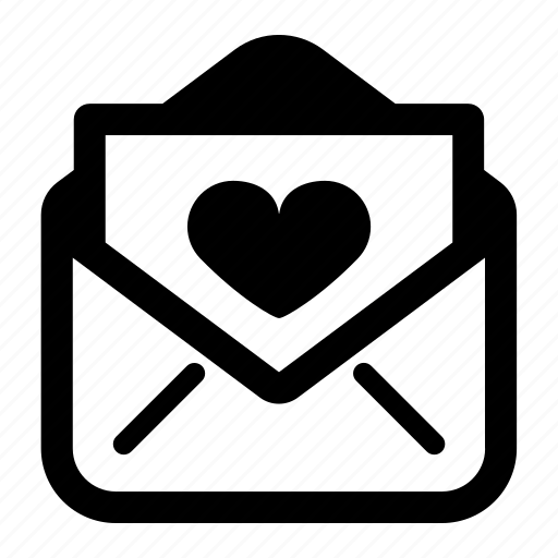 Card, envelope, heart, invitation, love, mail, wedding icon - Download on Iconfinder