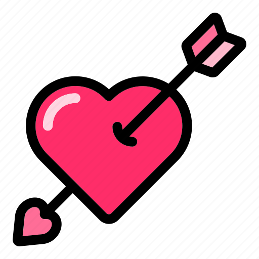Cupid, arrow, love, heart, romantic, romance, wedding icon - Download on Iconfinder