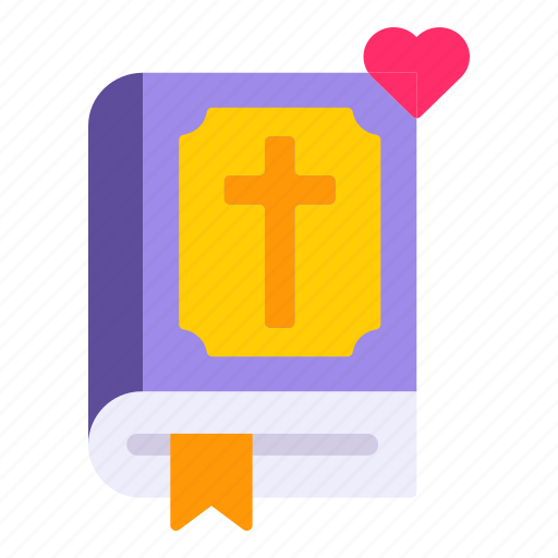 Bible, love, book, wedding, ceremony, marriage, commitment icon - Download on Iconfinder