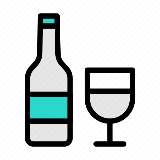 Wine, alcohol, beer, champagne, wedding icon - Download on Iconfinder