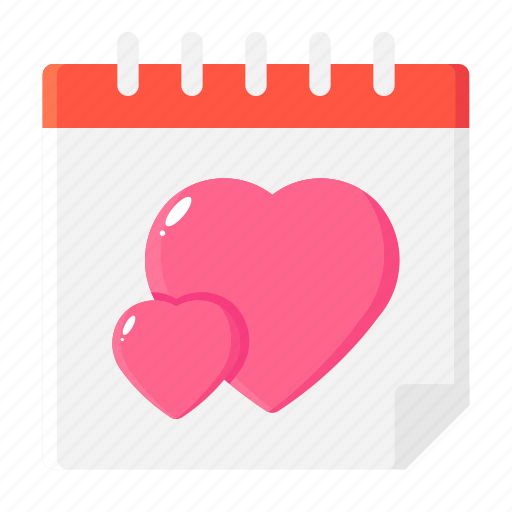 Calendar, love, wedding, date, romantic, schedule icon - Download on Iconfinder