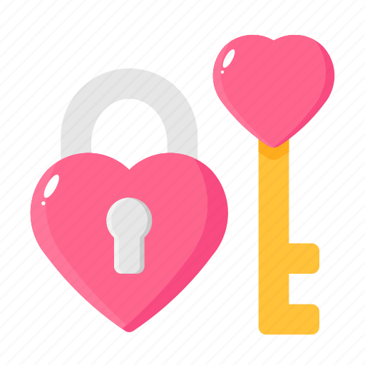 Key, lock, protection, padlock, wedding icon - Download on Iconfinder