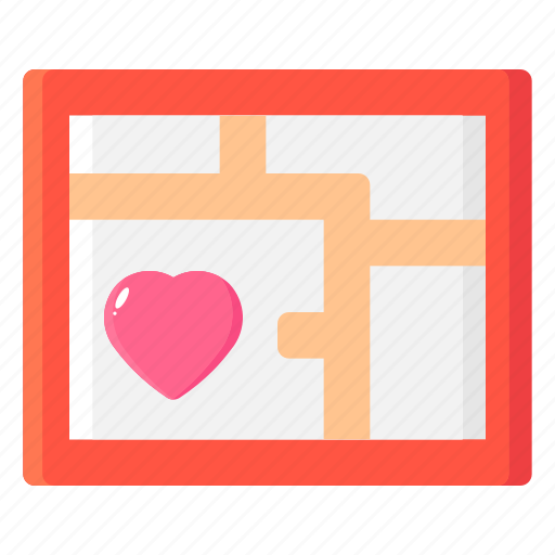 Wedding, location, map, placeholder icon - Download on Iconfinder