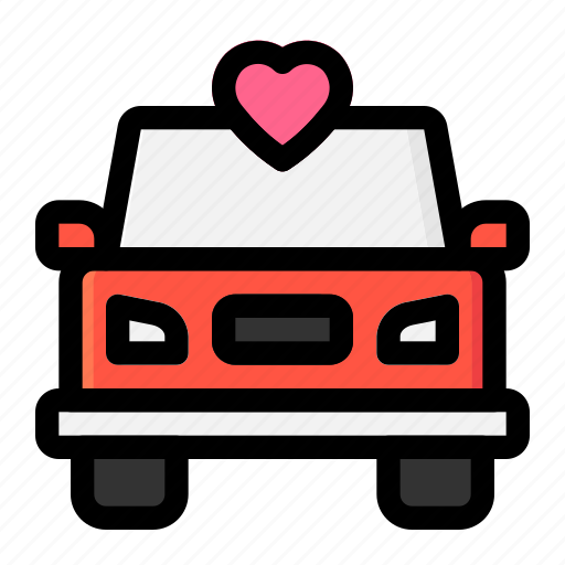 Wedding, car, just, married, marriage icon - Download on Iconfinder
