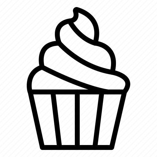 Sweet muffin, dessert, sweet, cupcake, food icon - Download on Iconfinder