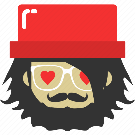 Avatar, heart, hipster, love, romantic, valentine, wedding icon - Download on Iconfinder