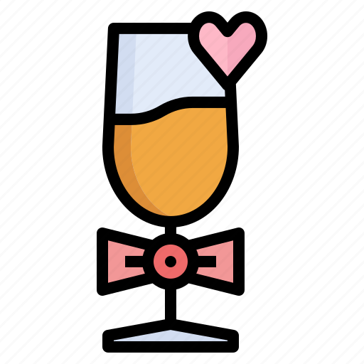 Wine, glass, drink, wedding, dating, alcoholic icon - Download on Iconfinder