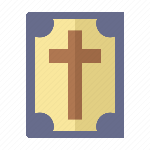 Bible, christ, religion, book, cross icon - Download on Iconfinder