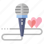 microphone, love, songs, wedding, and, romance, celebration 
