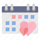 wedding, day, valentines, event, calendar, romantic, date