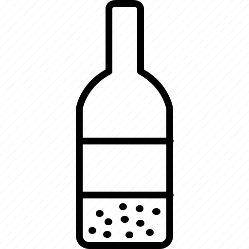 Bottle, wine, beverage, drink, glass, water icon - Download on Iconfinder