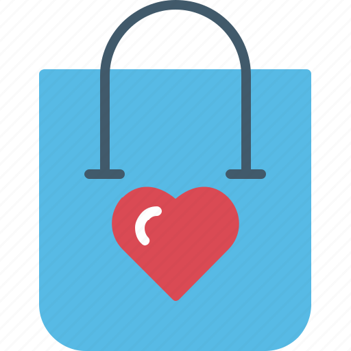 Bag, buy, cart, ecommerce, heart, shop, shopping icon - Download on Iconfinder