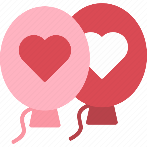 Balloons, love, valentines, romantic, heart icon - Download on Iconfinder