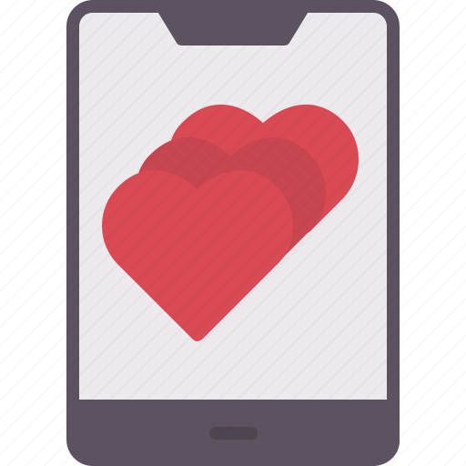 Best, favoutire, flirt, heart, love, mobile, phone icon - Download on Iconfinder
