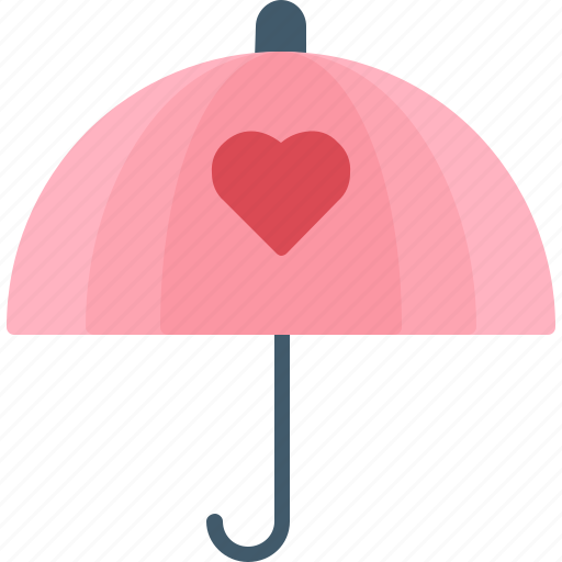 Heart, love, protect, umbrella, valentine icon - Download on Iconfinder