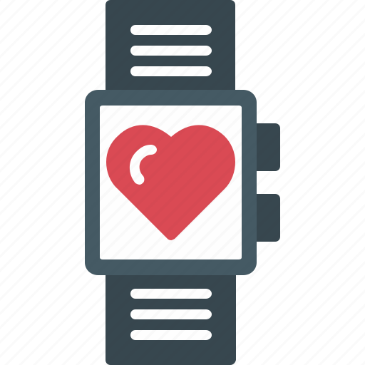 Heart, love, smart, watch icon - Download on Iconfinder