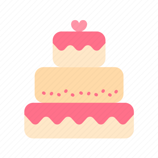 Wedding cake, cake, bakery, pastry, sweet, dessert, buttercream icon - Download on Iconfinder